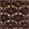 Ceilume Doric 2ft x 2ft Bronze Ceiling Tile V1-DORIC-22BBR - alternate 1
